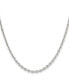 Фото #1 товара Chisel stainless Steel Polished 3.4mm Cable Chain Necklace