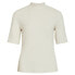 ფოტო #3 პროდუქტის VILA Solitta Rib Flunnel Neck 3/4 sleeve T-shirt