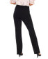 ფოტო #7 პროდუქტის Women's Wear to Work Fit Flare High Rise Pants