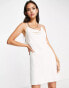 Фото #2 товара Pretty Lavish Keisha backless mini dress in matte white