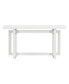 Фото #8 товара Industrial Concrete Wood Console Table