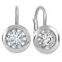 Фото #1 товара Charming silver earrings with crystals 436 001 00531 04