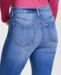 Фото #5 товара Juniors' High Rise Distressed Skinny Ankle Jeans