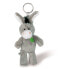 Фото #1 товара NICI Donkey 10 cm Bb Embro Clover Leaf Key Ring