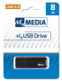 Фото #2 товара Verbatim USB 2.0 Stick 8GB, schwarz - USB-Stick - 8 GB