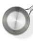 Фото #2 товара Mira Tri-Ply Stainless Steel 10" Covered Chef's Pan