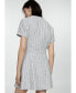 ფოტო #5 პროდუქტის Women's Buttons Tweed Dress