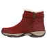 Easy Spirit Seelk Round Toe Zippered Booties Womens Red Casual Boots E-ELK-DRE01 B, Узкая, 8.5 - фото #3