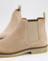 Фото #2 товара Walk London hornchurch chelsea boots in beige suede