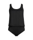 ფოტო #2 პროდუქტის Women's DD-Cup Chlorine Resistant One Piece Scoop Neck Fauxkini Swimsuit