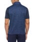 ფოტო #2 პროდუქტის Men's Two-Tone Space-Dyed Full-Zip Golf Vest