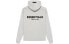 Fear of God Essentials SS22 Light Oatmeal Logo Hoodie FOG-SS22-464