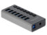 Фото #1 товара Delock 63669 - USB 3.2 Gen 1 (3.1 Gen 1) Type-B - USB 3.2 Gen 1 (3.1 Gen 1) Type-A - 5000 Mbit/s - Grey - Aluminium - 1 m