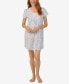 ფოტო #1 პროდუქტის Women's Cap Sleeve Sleepshirt Nightgown