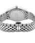 ფოტო #3 პროდუქტის Women's Naples Swiss Quartz Diamond Silver-Tone Stainless Steel Bracelet Watch 34mm