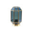 Фото #1 товара Настольная лампа DKD Home Decor Стеклянный Синий Позолоченный 220 V Латунь 50 W современный (18 x 19 x 29 cm)