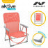 Folding Chair Aktive Flamingo Coral 44 x 72 x 35 cm (4 Units)