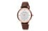 Часы Emporio Armani White Dial Leather AR11269