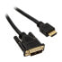 Фото #1 товара InLine HDMI zu DVI Adapter Kabel High Speed, schwarz - 1,5m