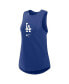 Women's Royal Los Angeles Dodgers Legacy Icon High Neck Fashion Tank Top