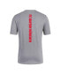 Men's Gray Bayern Munich Three-Stripe T-shirt