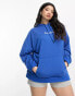 Фото #1 товара Night Addict Plus oversized hoodie with sweetie print in blue