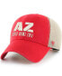 Men's Red, Natural Super Bowl LVII Flagship Wash MVP Snapback Hat