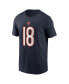 Big Boys and Girls Caleb Williams Navy Chicago Bears 2024 NFL Draft First Round Pick Fuse Name Number T-Shirt