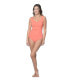 Фото #1 товара Jantzen 297398 Solid Surplice Mio One-Piece, size 12