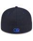 Men's Navy Toronto Blue Jays 2024 City Connect 59FIFTY Fitted Hat Синий, 7 - фото #2