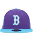 Фото #3 товара Men's Purple Boston Red Sox Vice 59FIFTY Fitted Hat
