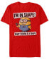 Фото #1 товара Minions Illumination Men's Despicable Me I'M In Shape Short Sleeve T-Shirt