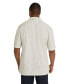 ფოტო #3 პროდუქტის Big & Tall Johnny g Hooper Relaxed Fit Knit Shirt