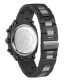ფოტო #3 პროდუქტის Men's Wildcat Black Stainless Steel Bracelet Watch 40mm