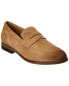 Фото #1 товара Tod’S Suede Loafer Men's Brown 6.5