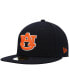 ფოტო #1 პროდუქტის Men's Navy Auburn Tigers Logo Basic 59FIFTY Fitted Hat