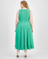Фото #2 товара Plus Size Square-Neck A-Line Dress