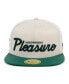 Men's Cream Independent Pleasure Club of New Jersey Black Fives Snapback Adjustable Hat