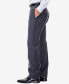 Фото #3 товара Men's Eclo Stria Classic Fit Flat Front Hidden Expandable Dress Pants