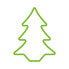 Фото #1 товара Декоративная фигура EDM 72128 Flexiled Зеленый Ель 45 x 3 x 62 cm (1 штук)