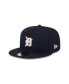 Фото #1 товара Men's Navy Detroit Tigers 2024 Mother's Day On-Field 59FIFTY Fitted Hat
