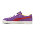 Фото #3 товара Puma Suede Vintage Lace Up Mens Purple Sneakers Casual Shoes 37492123
