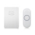 Byron DBY-21131 DB131 Wireless doorbell set - White - 80 dB - Home - Office - IP44 - Plastic - Digital