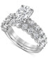 Фото #1 товара Certified Lab Grown Diamond Oval Bridal Set (3-3/8 ct. t.w.) in 14k Gold