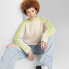 Women's Mock Turtleneck Boxy Pullover Sweater - Wild Fable Off-White XXS