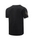 ფოტო #2 პროდუქტის Men's Black San Jose Sharks Wordmark T-shirt