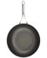 Фото #2 товара Nouvelle Copper Luxe Sable Hard-Anodized Non-Stick Stir Fry Pan