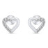 Romantic earrings in white gold EA525WAU