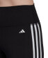 Women's Essentials Flared 3-Stripes Leggings Черный, L - фото #4