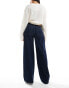 Фото #2 товара Vero Moda Remy wide leg jeans in dark denim